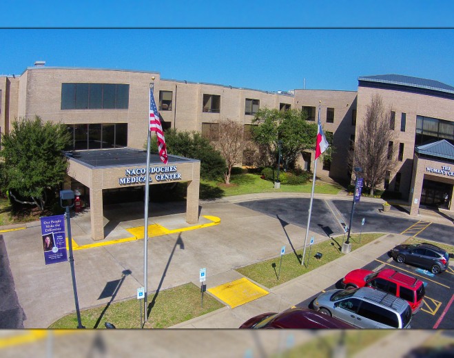 Exterior view of Nacogdoches Medical Center building